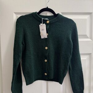 MANGO Women's Knitted Button Cardigan